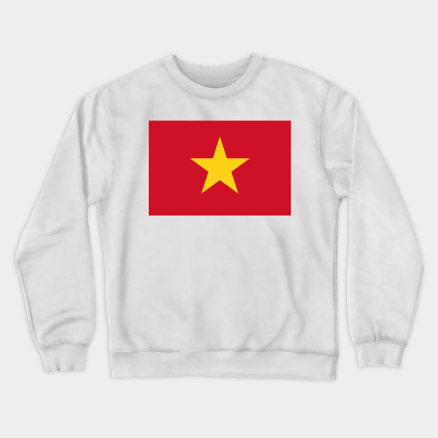 Vietnam flag Crewneck Sweatshirt by flag for all